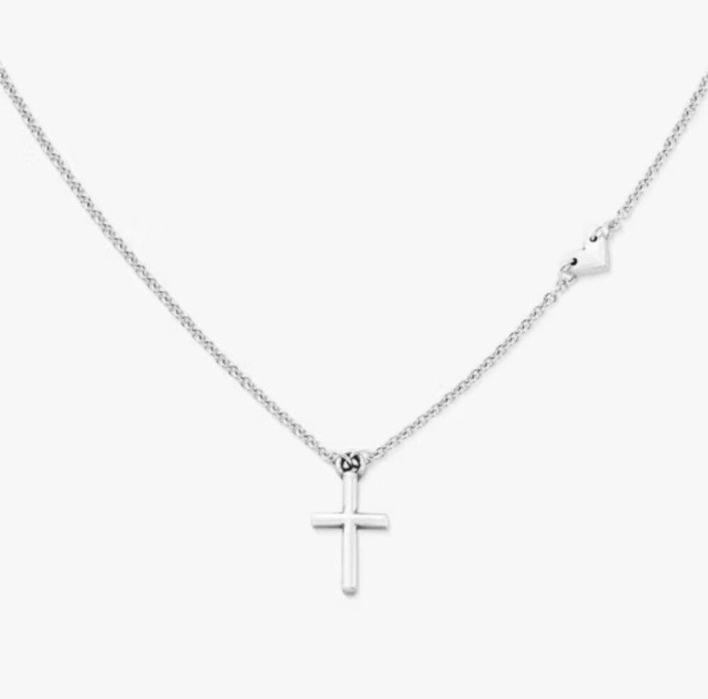 NWT James Avery Faith and Love Necklace
